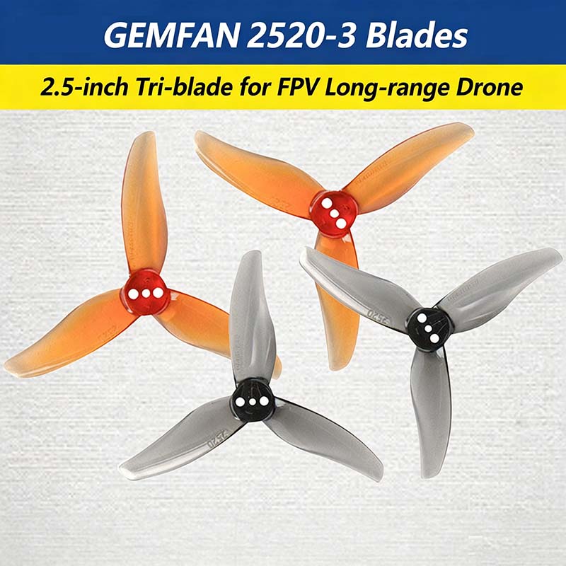 젬팬 허리케인 2520-3 2.5인치 3블레이드 프로펠 - Fpv Drone Propeller 리뷰 및 가격